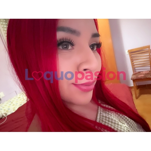 Leysi jovencita colombiana pelirroja preciosa novedad 1